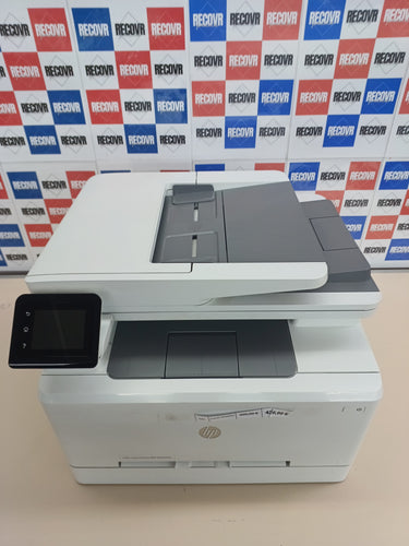 HP Color LaserJet Pro M283fdw 7KW75A, Impresora Láser A4 Color Multifunción a doble cara automática, Escaner, Copiadora, Fax (21ppm, Wi-Fi, Procesador 800MHz, Memoria 256MB, HP Smart App) Blanca